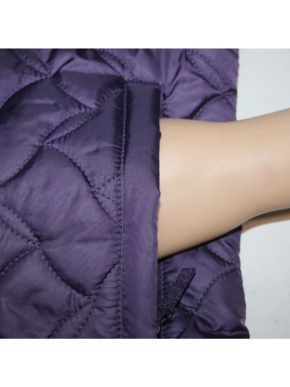 Royal Robbins Vest Sz S Purple Collared Zipper Pockets 100% Polyester Vest - Picture 7 of 7